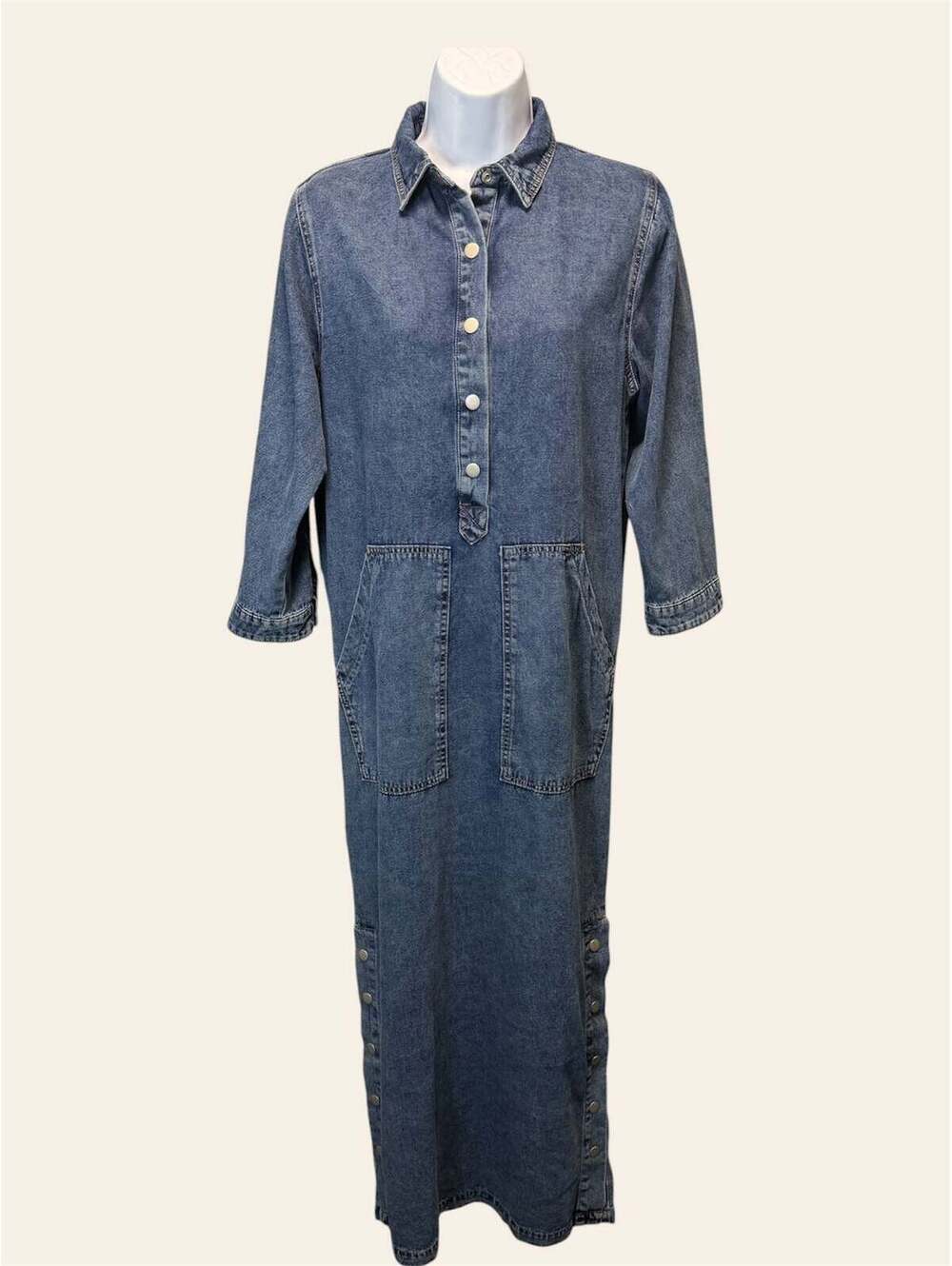 Pashmina Denim Dress